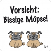 Handy-Putzi Bissige Möpse