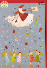 Klappkarte Adventskalender Himmelsreiter