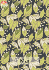 05/ Postkarte Mai, Maiglöckchen