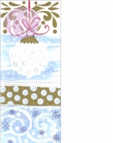 Geschenkkarte Schneekugel