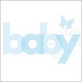 Geschenkkarte Baby, blau