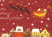 Postkarte Ein frohes Weihnachtsfest