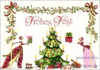 Postkarte Frohes Fest