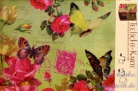 Teelicht-Karte Schmetterlinge
