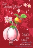 Postkarte Geburtstag, Apfel