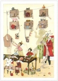 Postkarte Puppenschneiderei (R*)