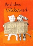 Klappkarte Herzlichen Glückwunsch