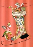 Postkarte Schlittschuh (R*)
