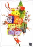 Klappkarte Weihnachtsgeschenke