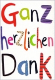 Klappkarte Ganz herzlichen Dank