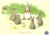 Klappkarte Bunny Bling