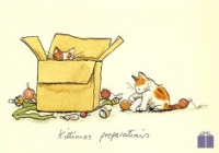 Klappkarte Kittimas preparations