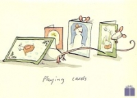 Klappkarte Playing cards