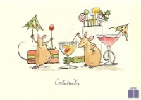 Klappkarte Cocktails