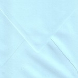 Quadratischer Umschlag, azurblau