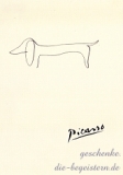 Picasso, Pablo - Postkarte Dackel